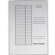 Biały skoroszyt A/4 230g