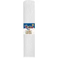 Bibuła krepowa w kolorze białym 50x200 cm