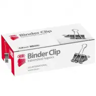 Binder klips 25 mm, pudełko 12 sztuk