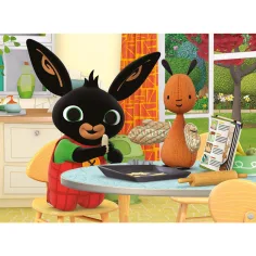 Bing i Flop pieką ciasteczka, puzzle ekologiczne 24 elementy 70x50 cm - Lisciani zdjęcie 2