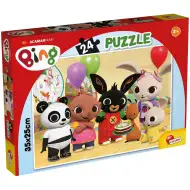Bing i przyjaciele Szczęśliwych Urodzin! Puzzle 24 elementowe 35x25cm - Lisciani