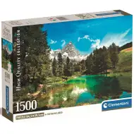 Błękitne jezioro, puzzle HQC 1500 elementów, 84,5x59,5 cm - Clementoni