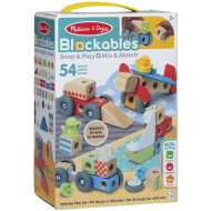 Blockables: Drewniany zestaw konstrukcyjny - Pojazdy - Melissa &amp; Doug