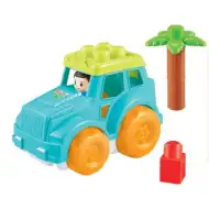 Blocks Maxi: Zestaw 10-elementowy z terenowym pojazdem do budowania