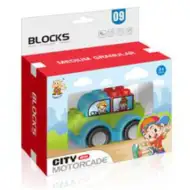 Blocks: Zestaw do budowy małych samochodów w różnych wariantach