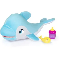 BluBlu interaktywny pluszowy delfin dla dzieci zdjęcie 4