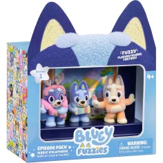 Bluey Fuzzies — odcinek, zestaw 3 szt. — magiczny ksylofon