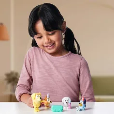 Bluey: Przekaż paczkę zestaw 4 figurek do zabawy zdjęcie 3
