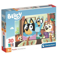 Bluey Super Color puzzle 30 elementów - Clementoni