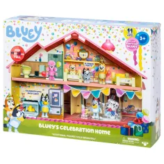 Bluey: Świąteczny zestaw do zabawy z domem rodzinnym i figurką Bluey w świątecznym stroju zdjęcie 7