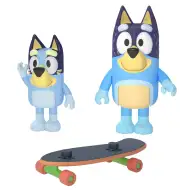Bluey: Zestaw figurek do zabawy z Banditem i Blueyem na deskorolce