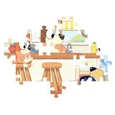 Bluey i jej rodzina 104-elementowe puzzle - Clementoni zdjęcie 2