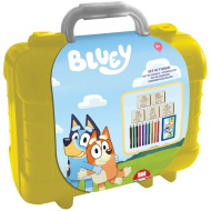 Bluey kreatywny zestaw do stemplowania w walizce - Multiprint