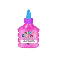 Błyszczący płynny klej neonowy w kolorze różowym, 88 ml – Carioca
