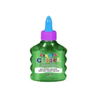 Błyszczący płynny klej w kolorze zielonego brokatu 88ml - Carioca