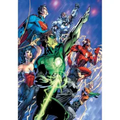 Bohaterowie Ligi Sprawiedliwości DC Comics HQC puzzle 500 elementów - Clementoni zdjęcie 2