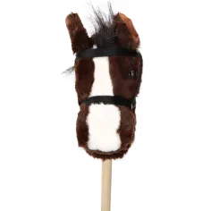 Bonnie, konik na kijku w ciemnobrązowym kolorze - Woodyland zdjęcie 2