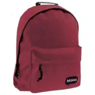 Bordowy plecak Sigma 30x15x40cm