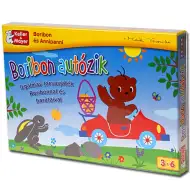 Boribon jeździ samochodem gra planszowa