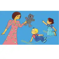 Boribon, zabawkowy miś – slajdofilm