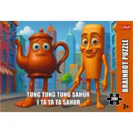 Brainrot: Tung Tung Tung Sahur I Ta Ta Ta Sahur puzzle 200-elementowy