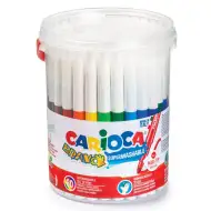 Bravo zmywalny zestaw flamastrów 60 sztuk - Carioca