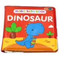 Buddy&amp;Barney Książeczka do kąpieli: Zmieniająca kolory książeczka kąpielowa z dinozaurami