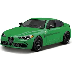 COBI: Alfa Romeo Giulia Quadrifoglio zielony zestaw klocków konstrukcyjnych (24605) zdjęcie 3