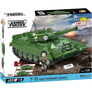 COBI: Armed Forces T-72 (Niemcy Wschodnie/ZSRR) zestaw konstrukcyjny czołgu (2625)