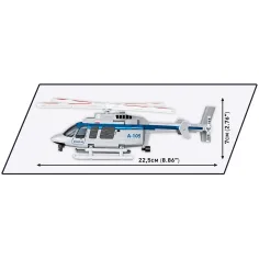 COBI: Bell 407 Policja zestaw konstrukcyjny (26628) zdjęcie 4