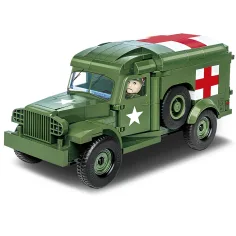 COBI: Dodge WC-54 Ambulans - zestaw klocków konstrukcyjnych (2257) zdjęcie 2
