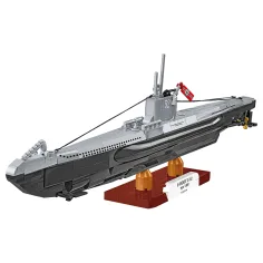 COBI: II wojna światowa — U-Boot U-52 (Typ VIIB) — zestaw do budowy okrętu (4852) zdjęcie 2