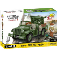 COBI: II wojna światowa 37 mm GMC M6 Fargo zestaw konstrukcyjny (3116)