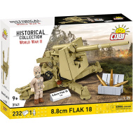 COBI: II wojna światowa 8,8 cm Flak 18 zestaw konstrukcyjny (3141)