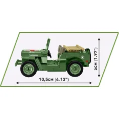 COBI: Klocki konstrukcyjne Medical Willys MB (2295) zdjęcie 3