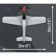 COBI: Mustang P-51D „TOP GUN: Maverick” zestaw klocków do budowy samolotu (5847) zdjęcie 3