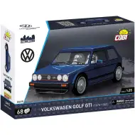 COBI: Niebieska zabawka konstrukcyjna Volkswagen Golf GTI (24615)