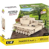 COBI: Niemiecki czołg Panzer III Ausf. L zestaw klocków (3090)