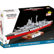 COBI: Pancernik II wojny światowej Bismarck — zestaw do składania (4854)