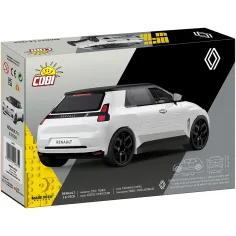 COBI: Renault 5 E-Tech, biały samochód, zabawka konstrukcyjna (24675) zdjęcie 5