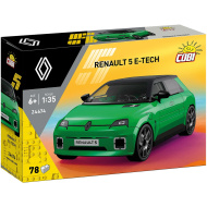 COBI: Renault 5 E-Tech zielony samochód konstrukcyjny (24674)