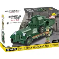 COBI: Samochód pancerny Rolls Royce 1920 Pattern Mk I zestaw do składania (2988)