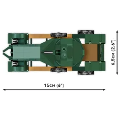 COBI: Samochód pancerny Rolls Royce 1920 Pattern Mk I zestaw do składania (2988) zdjęcie 4