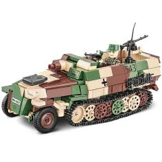 COBI: Sd.Kfz. 251/9 Stummel opancerzony pojazd do budowania (3096) zdjęcie 4
