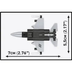 COBI: Siły Zbrojne F-16D Fighting Falcon zestaw konstrukcyjny (5941) zdjęcie 4