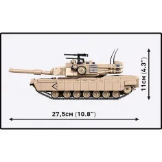 COBI: Siły Zbrojne M1A2 Abrams zestaw konstrukcyjny (2632) zdjęcie 4