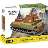 COBI: Somua S-35 francuski czołg zestaw konstrukcyjny (3093)