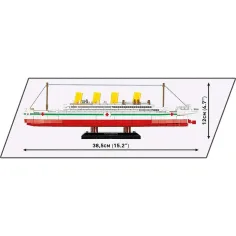 COBI: Zestaw do budowy statku H.M.H.S. Britannic (1681) zdjęcie 5