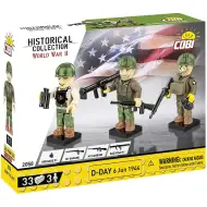 COBI: Zestaw figurek D-Day II wojna światowa, 6 czerwca 1944 (2058)