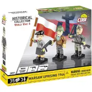 COBI: Zestaw figurek Powstanie Warszawskie II wojna światowa (2057)